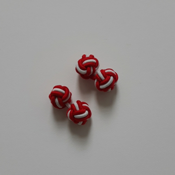Silk Knot Cufflinks - Picture 1 of 1